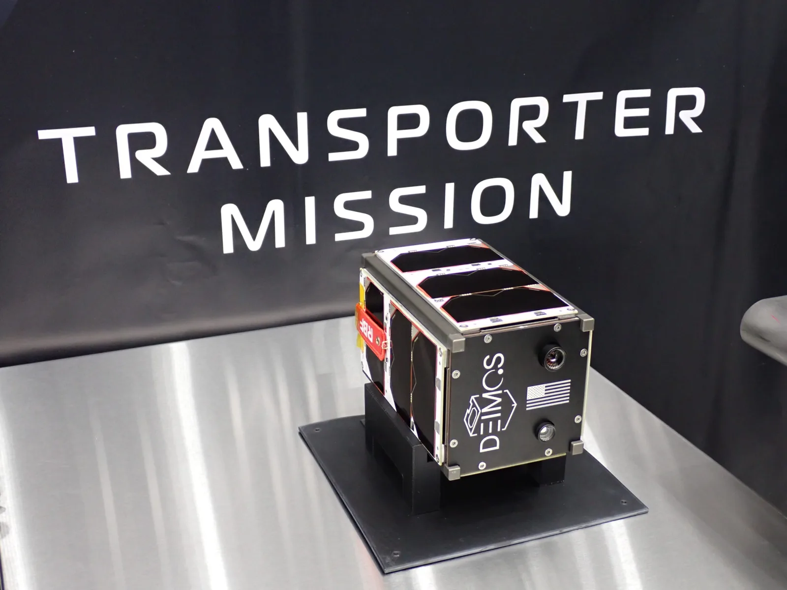 Deimos flight unit at the Transporter-11 integration facility