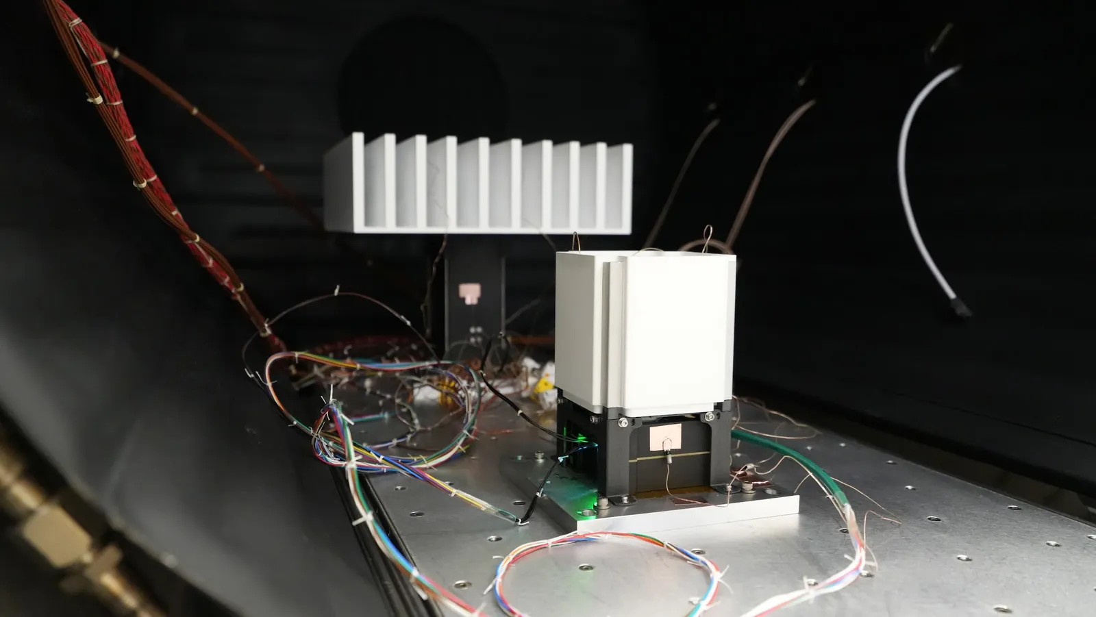 Aethero engineers’ hardware-in-the-loop test bench