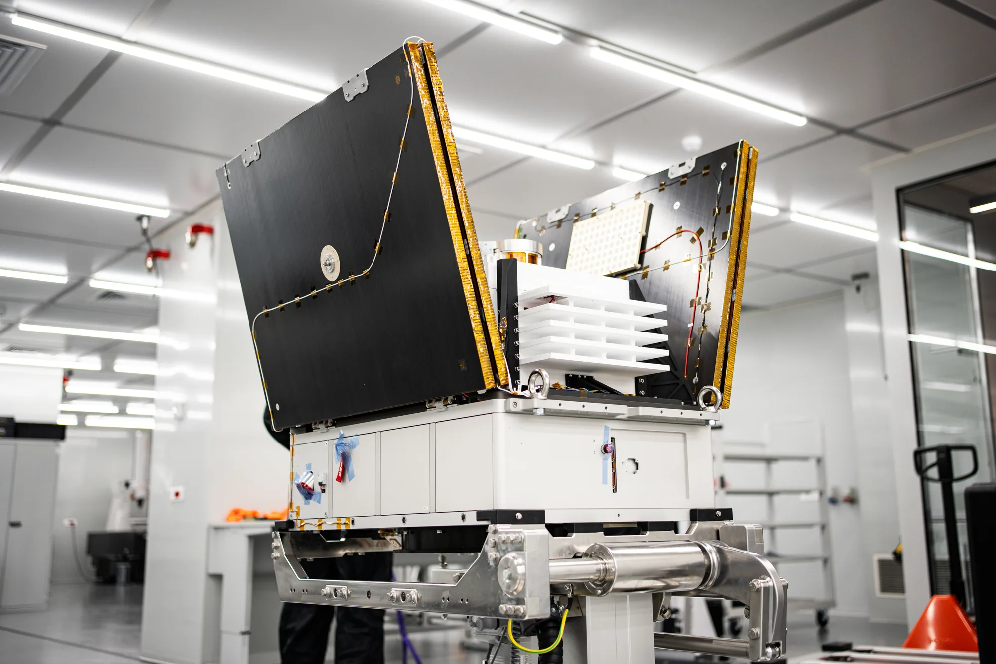 Titan flight unit during integration at EnduroSat